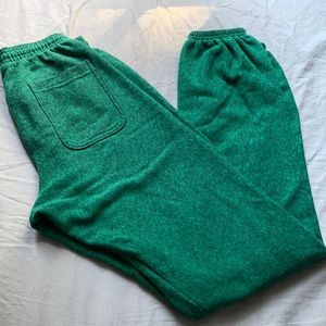 Green American apparel sweatpants